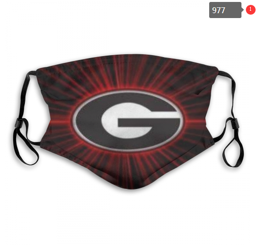 NCAA Georgia Bulldogs #9 Dust mask with filter